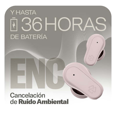 Audifonos Inalambricos Tws One Plus STF 36hrs Uso ANC/ENC 4 Micrófonos Protección IPX4 Negro