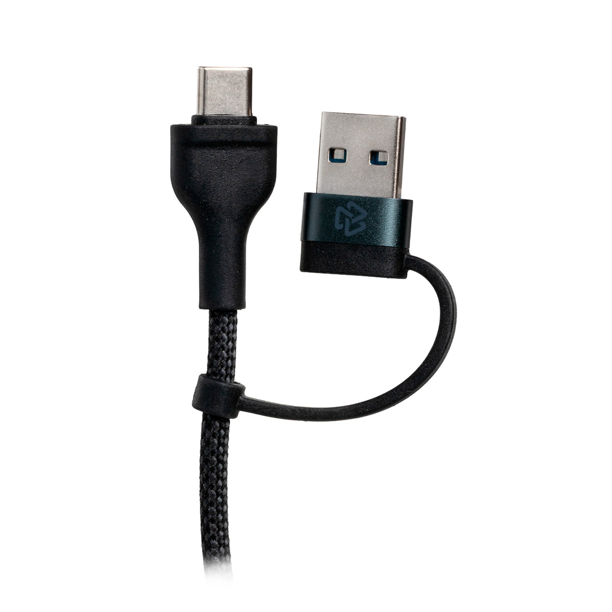 Cable 4 en 1 Tipo C/USB a Tipo C/Lightning STF 60W Carga Rápida 1.8m