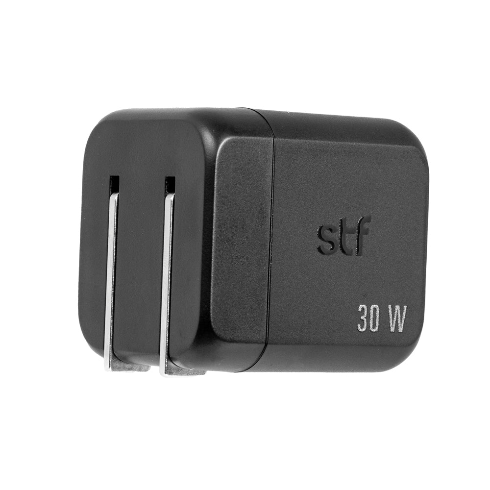 Cargador Pared STF GaN 30W Tipo C Carga Rápida Compacto