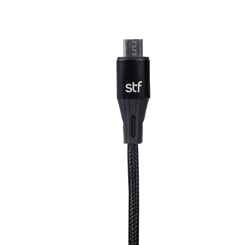 Cable USB a Micro USB STF 1.8m Carga Rápida 2A Transferencia Datos