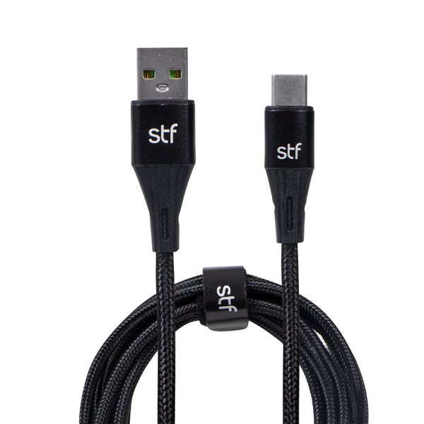Cable Carga Rápida | STF Tipo USB - Tipo C | 1.8 metros