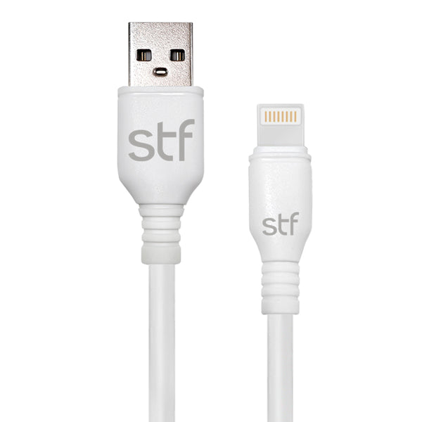 Cable para celular | STF Tipo USB - Lighting 3A | Carga ultra rápida 1.8 m