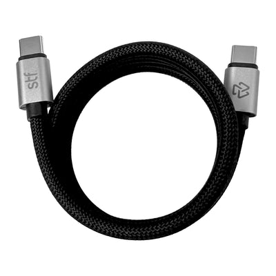 Cable Magnético Tipo C a Tipo C STF Carga Rápida, 65W, Transferencia de datos, Negro