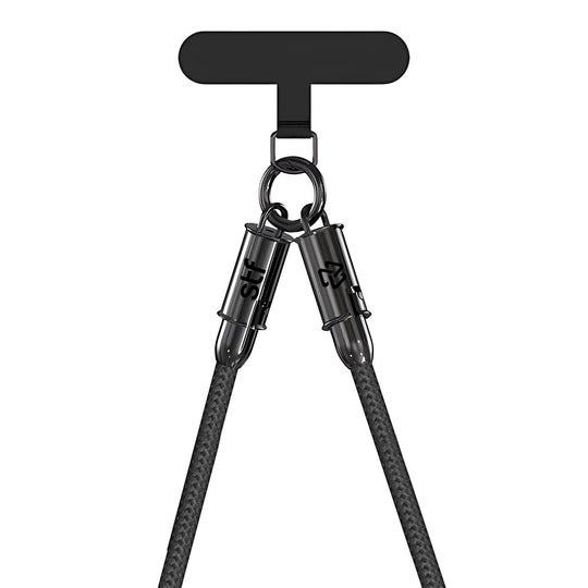 Cable Sujetador Tipo C: 60W, Carga Rápida, Uso al Cuello, 120 cm