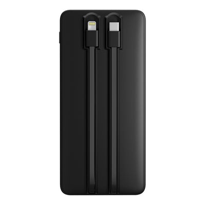 Batería Portátil Power Bank STF 20000 mAh 22W Cables Incluidos Tipo C y Lightning