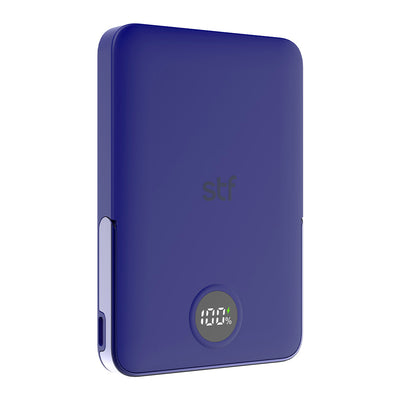 Batería Portátil Power Bank STF 5000 mAh 20W Carga Magnética Azul