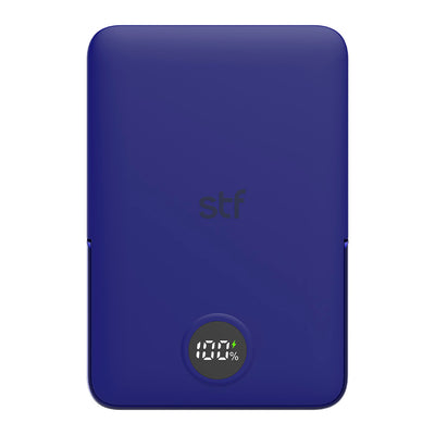 Batería Portátil Power Bank STF 5000 mAh 20W Carga Magnética Azul