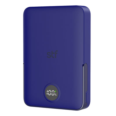 Batería Portátil Power Bank STF 10000 mAh 20W Carga Magnética Azul