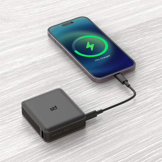 Bateria power bank 22W 10,000 mAh Carga Ultra rápida