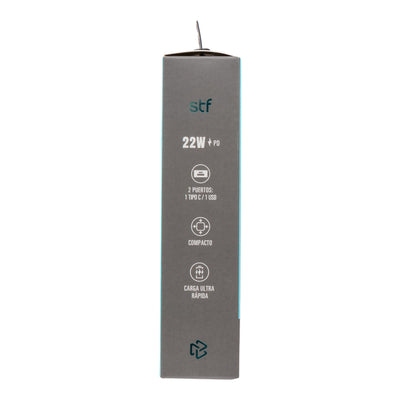 Batería Portátil Power Bank STF 20000 mAh 22W Carga Ultra Rápida