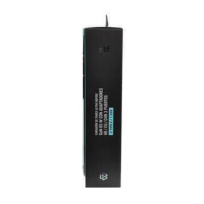 Cargador Pared STF GaN 65W 3 Salidas + Adaptadores UK/EU/AU Carga Ultra Rápida