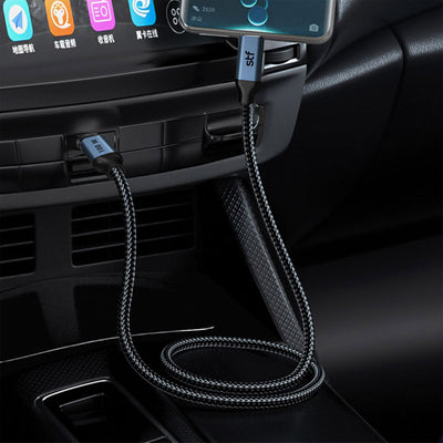Cable USB C a C STF 100W 4K UHD 1.8m Super Carga Ultra Rápida y Video