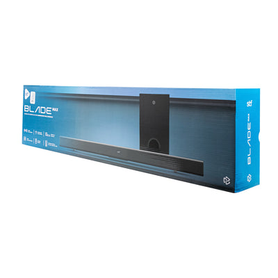 Barra de Sonido Blade Max 2.1 STF 60W Subwoofer Inalámbrico HDMI OPTICO 3.5mm AUX USB