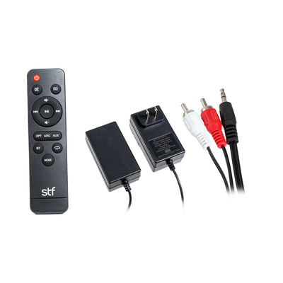 Barra de Sonido Blade Max 2.1 STF 60W Subwoofer Inalámbrico HDMI OPTICO 3.5mm AUX USB