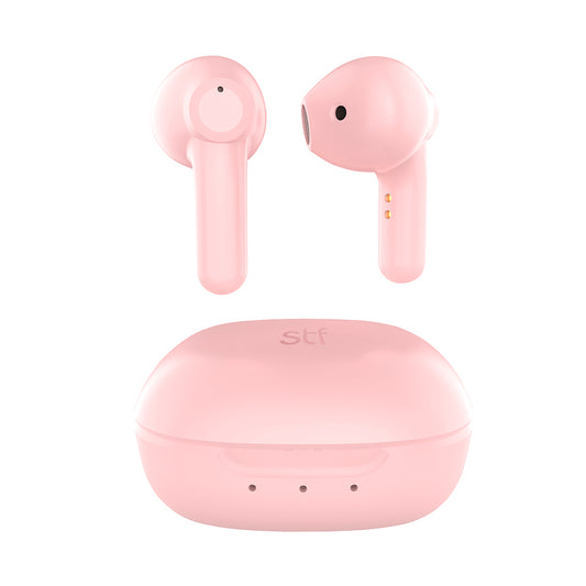 Audífonos inalámbricos True Wireless | STF Kun | 12 hrs Rosa