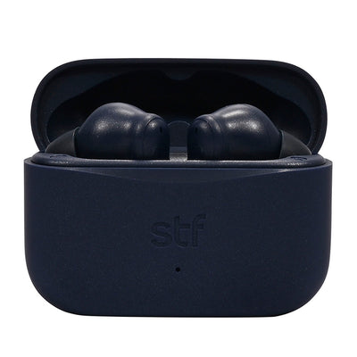 Audifonos Inalambricos Tws Soar STF 20hrs Uso ANC 4 Micrófonos Azul