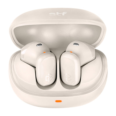 Audifonos Inalambricos Tws Essential STF 40hrs Uso Protección IPX4 Blanco