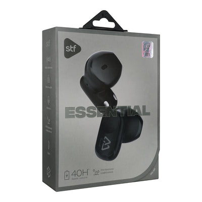Audifonos Inalambricos Tws Essential STF 40hrs Uso Protección IPX4 Negro