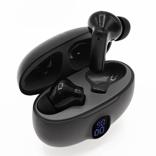 Audífonos Urban Wild TWS: 12H Batería, Micrófono, Resistencia IPX4, Negro