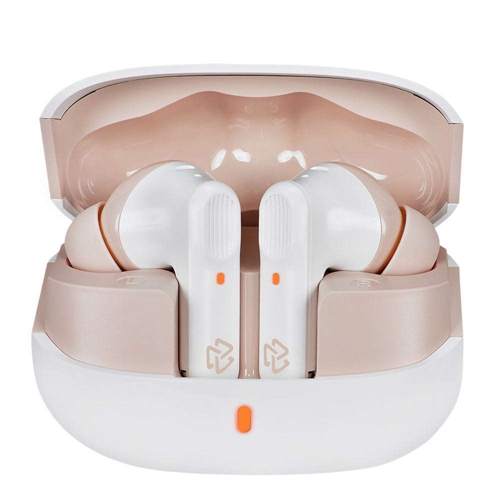Audifonos Inalambricos Tws Pure STF 12hrs Uso Proteccion IPX4 Blanco