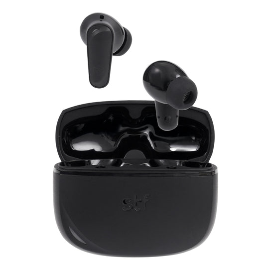 Audífonos TWS One: ENC, 4 micrófonos, Batería 42 Hrs, IPX4, Negro