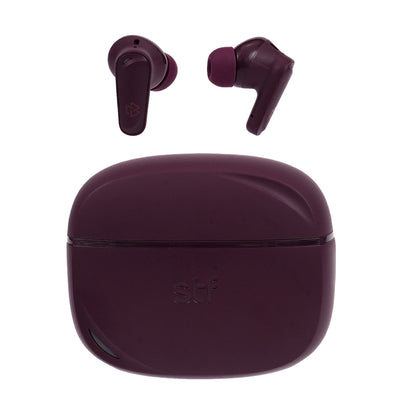 Audifonos Inalambricos Tws One STF 42hrs Uso ENC 4 Micrófonos Protección IPX4 Vino