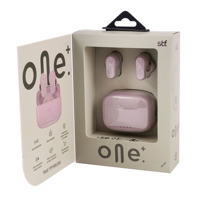 Audifonos Inalambricos Tws One Plus STF 36hrs Uso ANC/ENC 4 Micrófonos Protección IPX4 Rosa