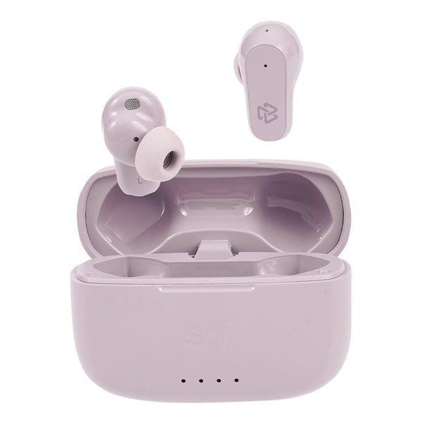 Audífonos STF One Plus: ANC, ENC, TWS, 4 Micrófonos, Batería 36 Hrs, IPX4 Rosa