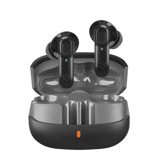 Audífonos inalámbricos TWS Pure: Batería 12 Hrs, IPX4 Negro