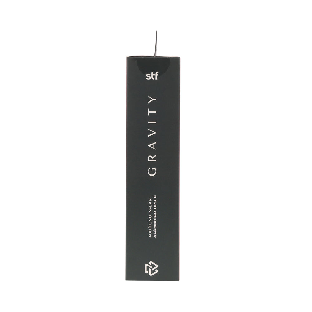 Audifonos alámbricos In Ear Gravity STF Tipo C, Micrófono, Rosa