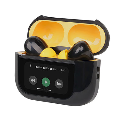 Audifonos Inalambricos Tws Tracker STF 30hrs Uso Pantalla LCD Táctil