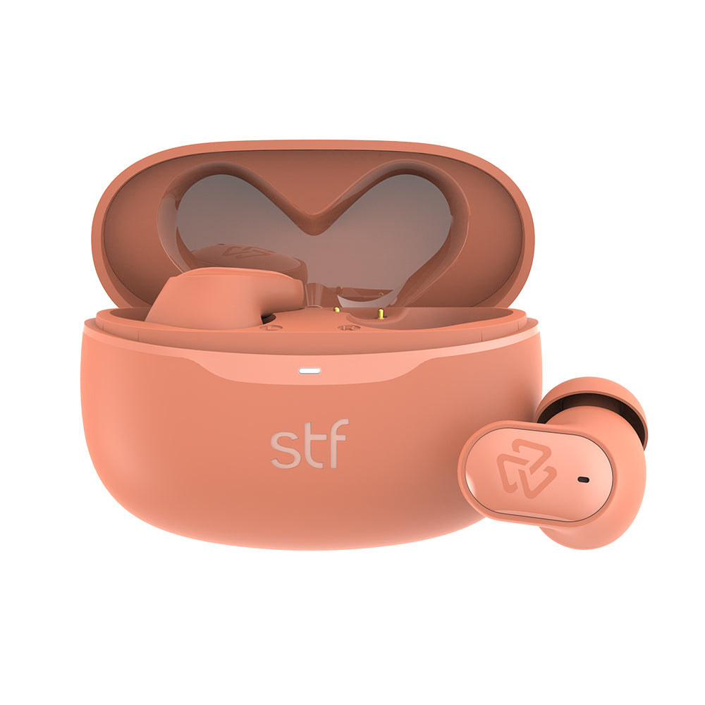 Audifonos Inalambricos Tws Dune STF 42hrs Uso Protección IPX4 Naranja