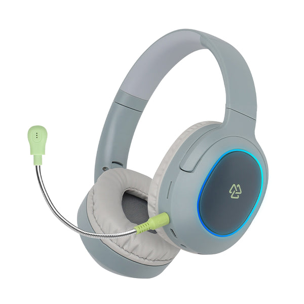 Audífonos Inalámbrico On ear | STF VIVA | Micrófono removible 3 hrs uso Omnidireccional Gris