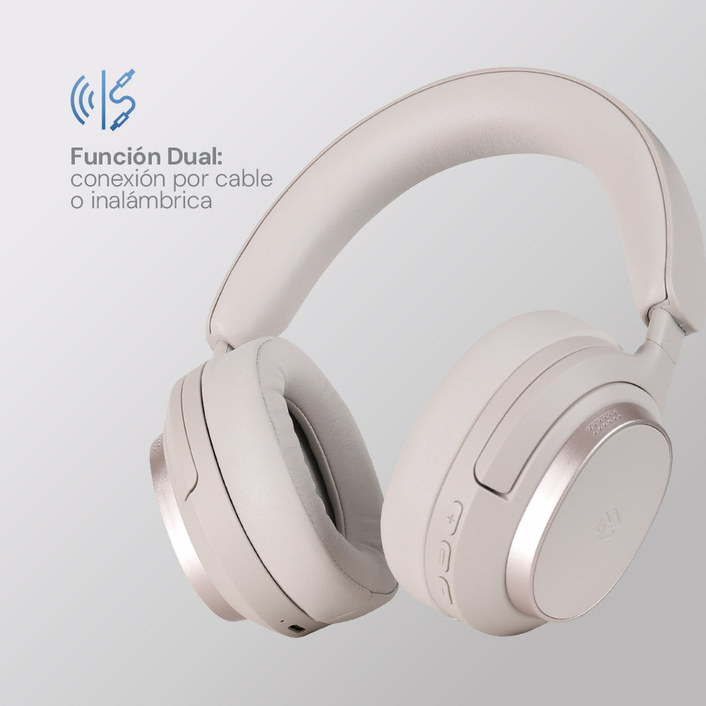 Audifonos Inalambricos On Ear One STF 14hrs Uso Blanco