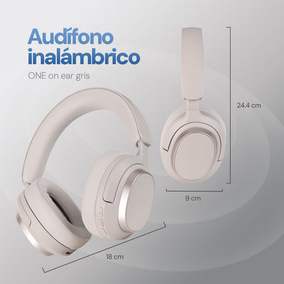 Audifonos Inalambricos On Ear One STF 14hrs Uso Blanco