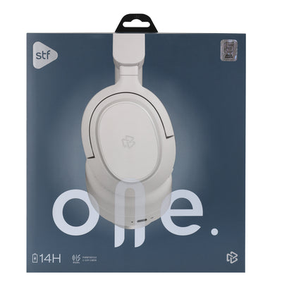 Audifonos Inalambricos On Ear One STF 14hrs Uso Blanco