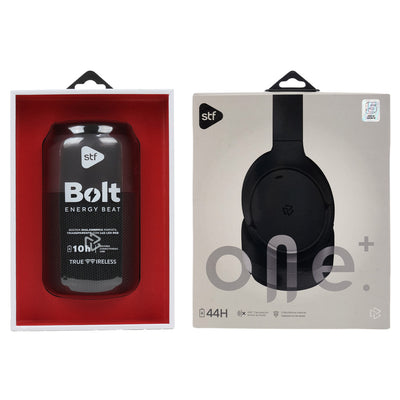 Kit STF Audífonos One Plus OE ANC + Bocina inalámbrica BOLT color negro