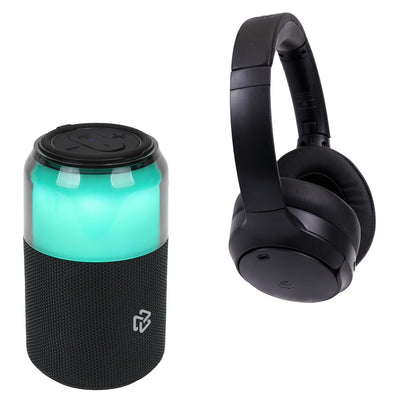Kit STF Audífonos One Plus OE ANC + Bocina inalámbrica BOLT color negro