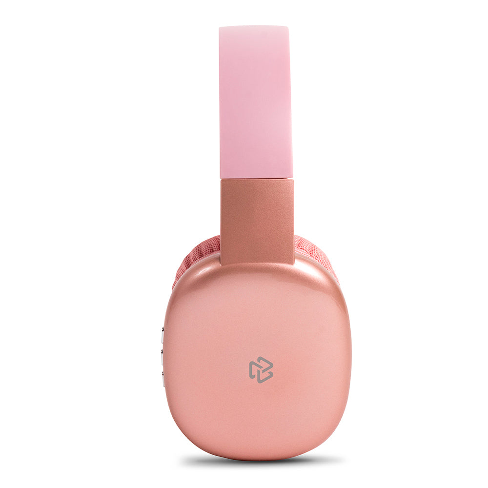Audifonos Inalambricos On Ear Aurum STF ANC 8hrs Uso Rosa