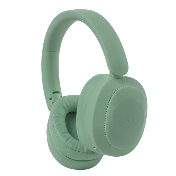 Audífonos inalámbricos On ear | STF Dune | 8 hrs uso función dual verde