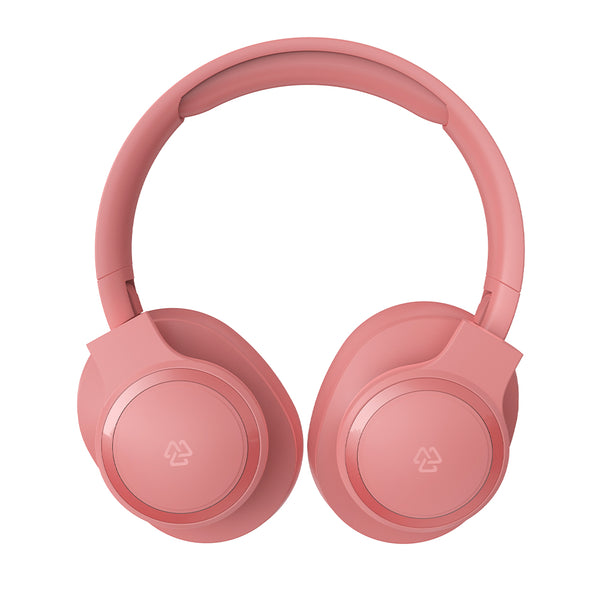 Audífonos inalámbricos On ear | STF Kun | 7hrs de uso Rosa