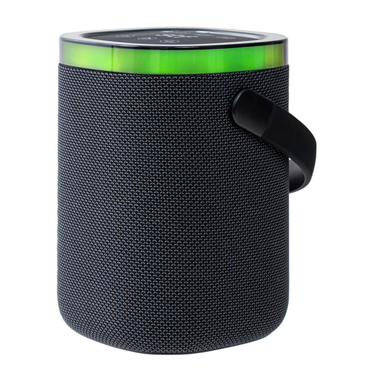 Bocina Inalámbrica portátil Lumo Totem: 3" pulgadas, 7hrs uso, 10W, TWS, correa, Luz RGB