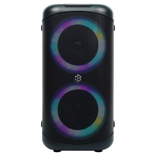 Bocina Inalámbrica Portátil STF Allure: 5"x2 pulgadas, Luz LED RGB, Negro
