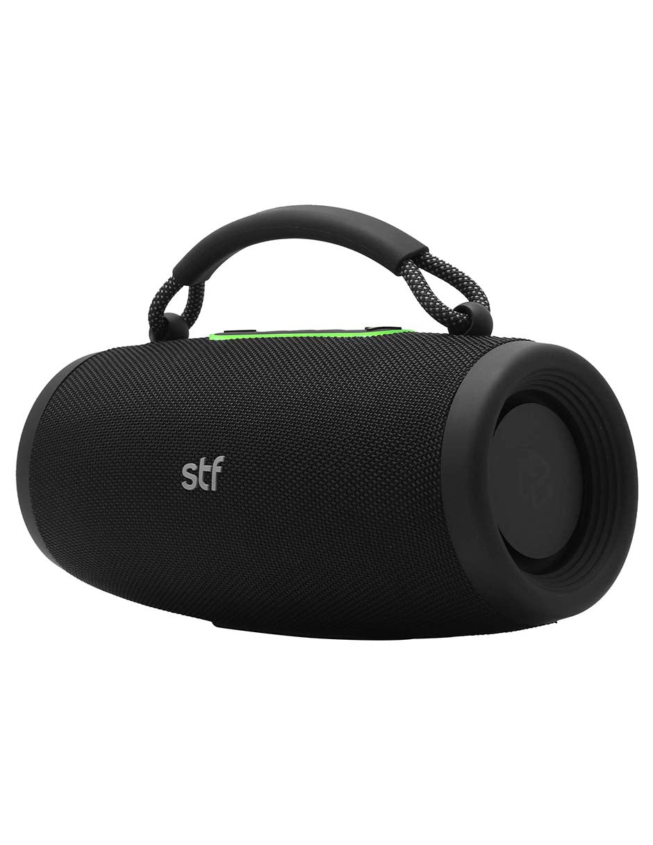 Bocina Portatil STF Allure Stand con Led RGB 15W RMS, TWS y radio FM