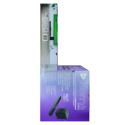 Barra de Sonido Home Audio Roku 2.1 STF Subwoofer Inalámbrico 90W HDMI OPTICO 3.5mm AUX