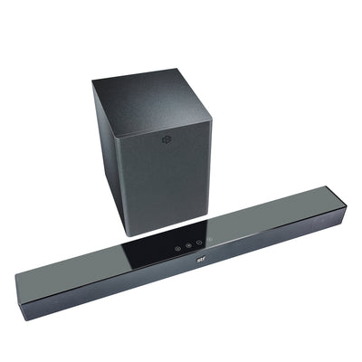 Barra de Sonido Home Audio Roku 2.1 STF Subwoofer Inalámbrico 90W HDMI OPTICO 3.5mm AUX