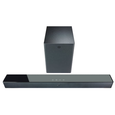 Barra de Sonido Home Audio Roku 2.1 STF Subwoofer Inalámbrico 90W HDMI OPTICO 3.5mm AUX