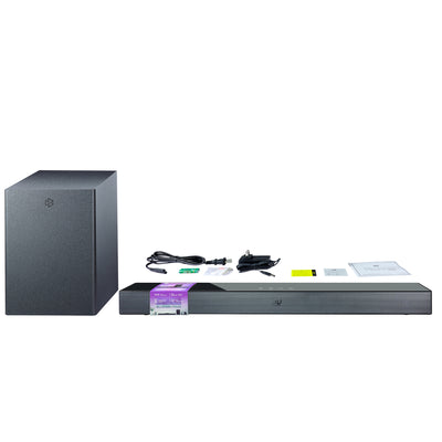 Barra de Sonido Home Audio Roku 2.1 STF Subwoofer Inalámbrico 90W HDMI OPTICO 3.5mm AUX
