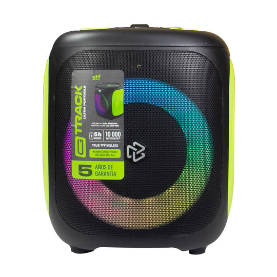 Bocina Inalámbrica portátil G Track Ultra Portable: 4" con luz LED RGB