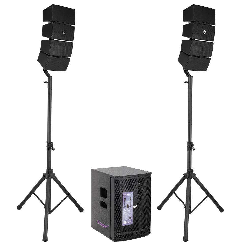 Sistema de Audio Lineal Profesional Xonorum Array 15 STF Potencia 1100W, Audiencia 150 personas
